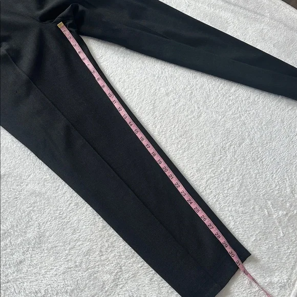 Vtg Talbots Wool Blend High Waist Pleated Trousers 30” Gray Dark Academia USA - Picture 9 of 11